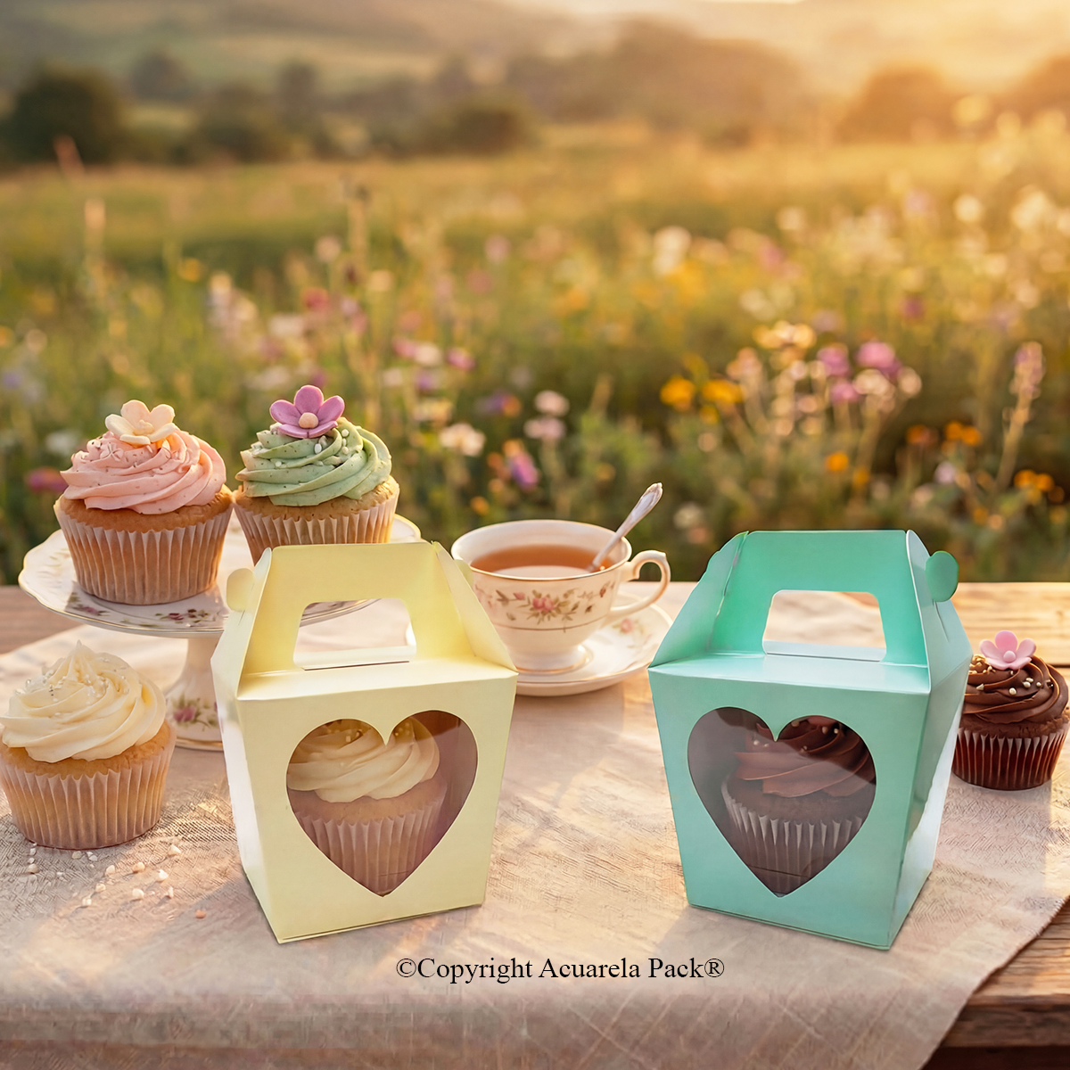 Packaging para Cupcakes