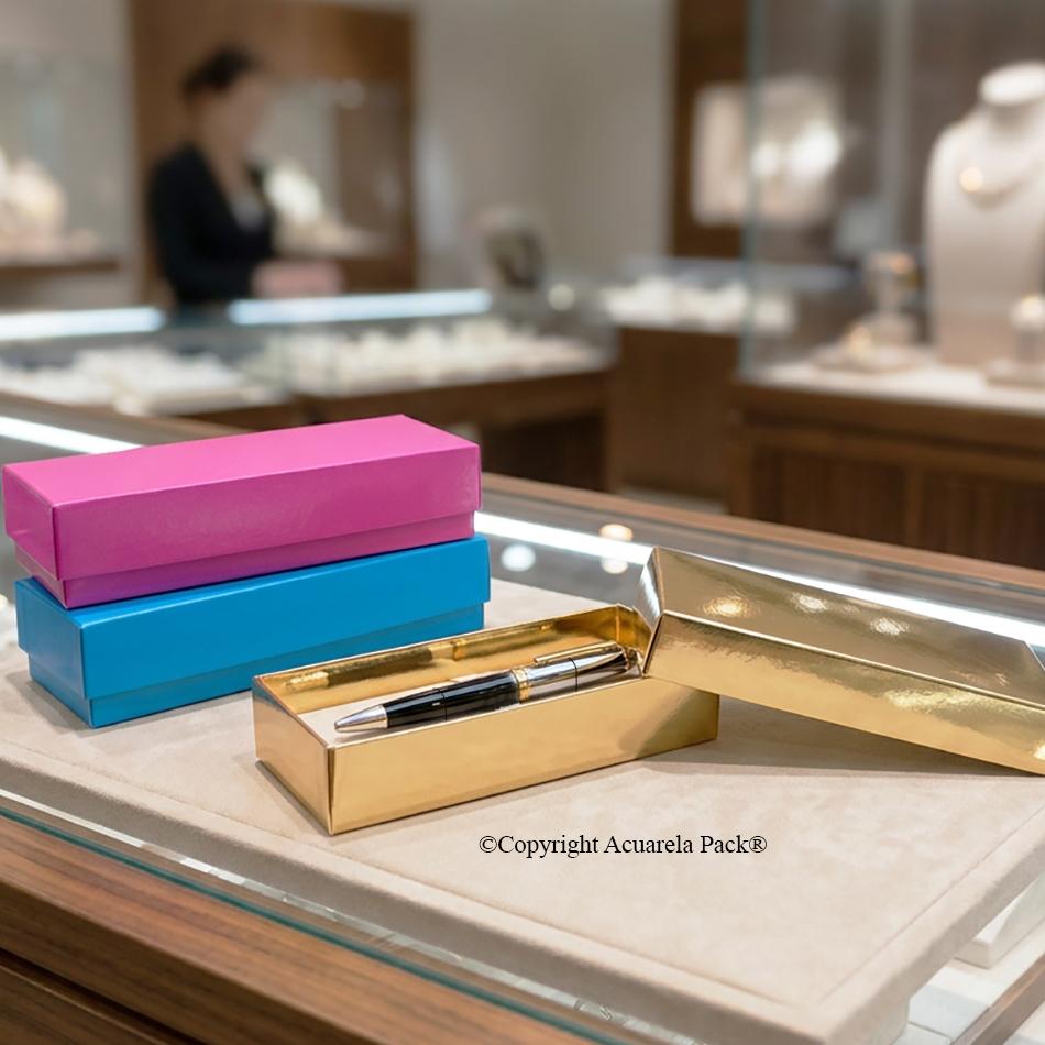 Estuche Reloj, Cadenitas y Lapiceros