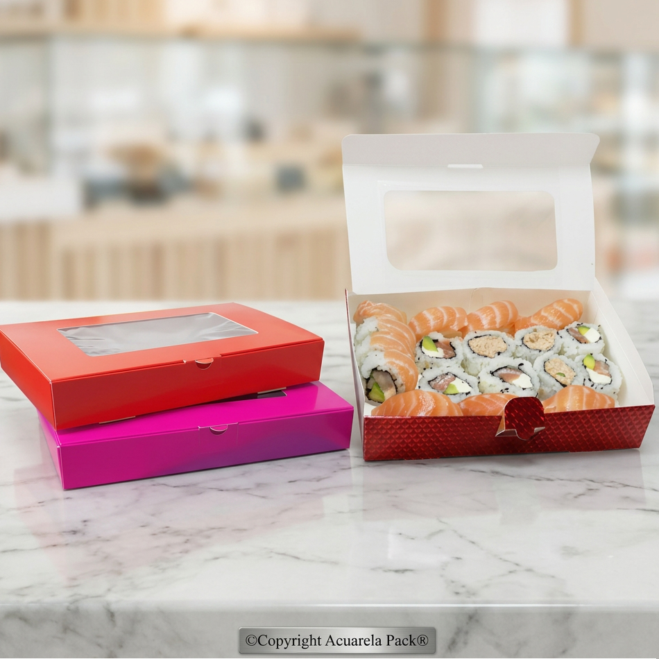 Caja "M" Chocolates y Sushi