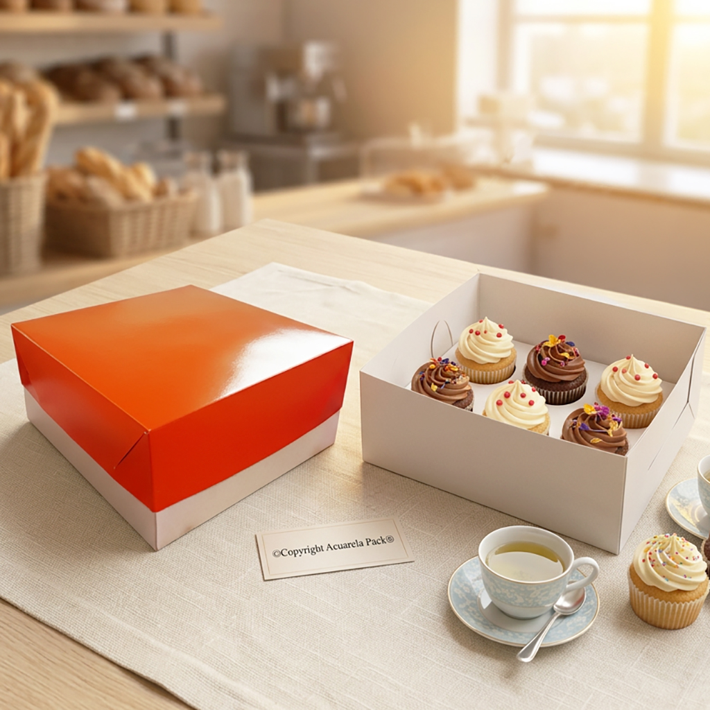 6 Cupcakes Apilable (sin visor)