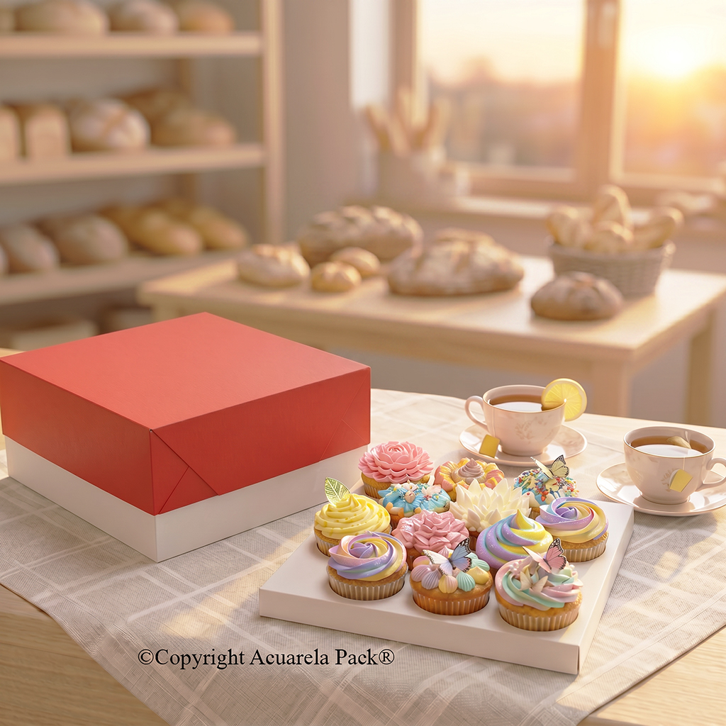 12 Cupcakes Apilable (sin visor)